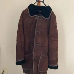 美品　レザー(ムートン) ジャケット