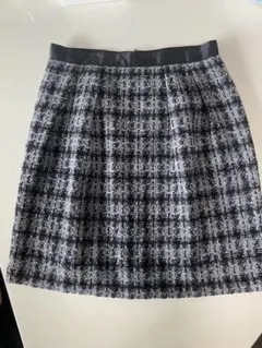 ROPE PICNICツイードミニスカート（チェック）