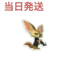 【新品】ディズニー ズートピア 貼ってはがせる ワッペン シール フィニック