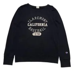 Champion カレッジロゴ アーチロゴ シミコミプリント スウェット