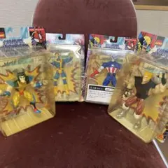マーベルフィギュアセット ウルヴァリン サイクロップス キャプテン・アメリカ