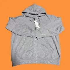 UNIQLO グレー フルジップパーカー XL