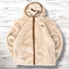 ザノースフェイス フリース 刺繍ロゴ ベージュ 150 1707