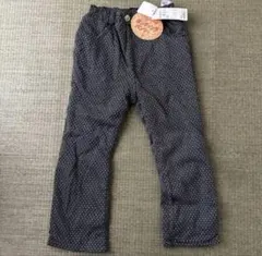 【新品】パンツ★１００★ 裏ボア　フリース裏起毛長ズボン ボトムス ★暖パン