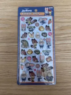 正規品　ズートピア ボンボンドロップシール