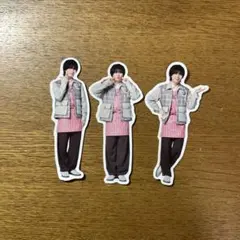 なにわ男子　ファミクラアンバサダー　フレークシール　大西流星