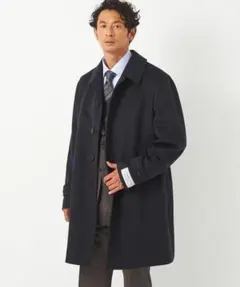 green label relaxing ステンカラーコート ウールカシミヤ M