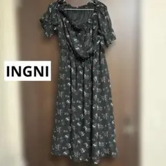 花柄ワンピース※肩ひも難あり