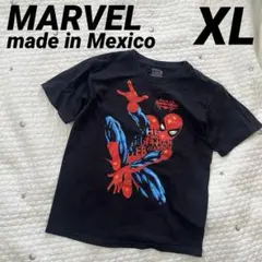 MARVEL Spider-Man スパイダーマン Tシャツ ブラック XLのサムネイル