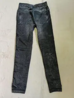 最終値引き中☆ダメージ加工 ダークグレー スキニーデニム