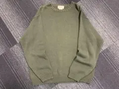 極美品　90' Eddie Baue エディーバウアー　コットンニット セーター