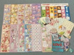 シール まとめ売り ホログラム 大量 フェルトシール マスキング素材 つぶつぶ