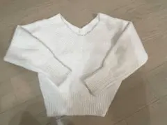 【値下げ】　LAGUNAMOON ホワイトニットセーター 長袖