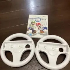 マリオカート　wii ハンドル付き