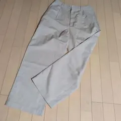 ユニクロ ワイドチノパンツ L