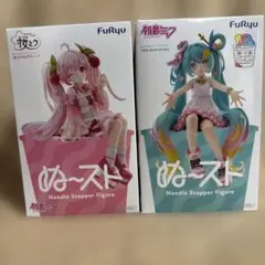 FuRyu ぬ～ストフィギュア 初音ミク & ポキモン セット