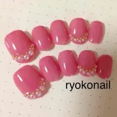 モーブピンクとパール