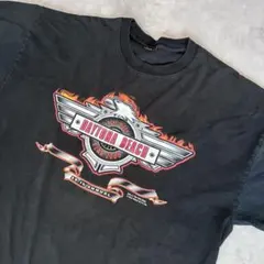 00s Daytona Beach Bike Week バイカーTシャツ XL黒のサムネイル