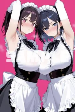 A4サイズポスター/美女イラスト/A136