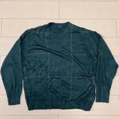 枡*庭様 Dockers ドッカーズ ニット セーター グリーン メンズ L相当