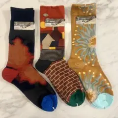 靴下3足　サイズ22〜24cm