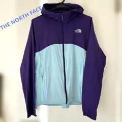 〈THENORTH FACE〉　薄手ナイロンジャンパー　パープル✖️ブルー