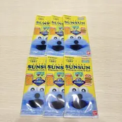 パペットスンスン キラキラダイカットステッカーセット【6パック】