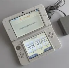 3DS LL Nintendo ホワイト 動作確認済み