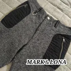 MARK&LONA ジョガーパンツ スリムフィットパンツ ウール ゴルフ 46
