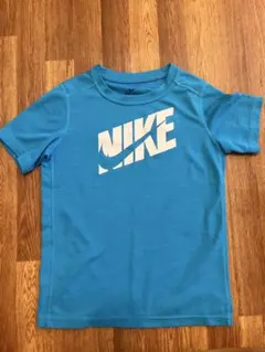 Nike DRI-FIT 青 Tシャツ S 130-140 水色