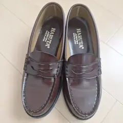 HARUTA ブラウン ローファー ARVIN 23EE