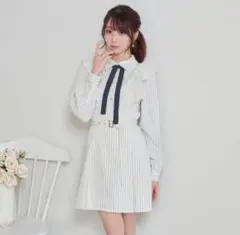 Rose MuseCotton lace flare mini onepiece - メルカリ