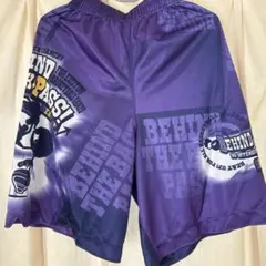 バスケットボールショーツ M 紫