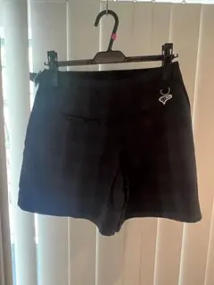 BEAMS チェック柄ショートスカート