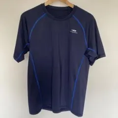 速乾性 半袖ネイビー　TIGORA トレーニングウェア