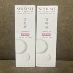 2個　SEKKISEIクリアウェルネス　クレンジングジェル 【敏感肌用】140g