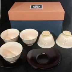 たち吉　桜模様の湯飲み5客セット