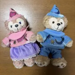 ダッフィーとフレンズ 魔法使いぬいぐるみ 2体セット
