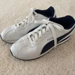 PUMA スニーカー ホワイト ネイビー 25cmのサムネイル
