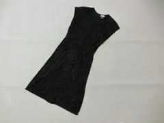 美品　ISSA　イッサロンドン　ジャージ　美ライン　総柄　ワンピースのサムネイル