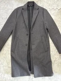 ZARA 4 WAY COAT チェスターコート グレー S