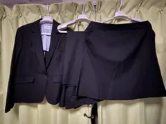 はるやま　黒シャドーストライプ　スーツセット 19ABRサイズ