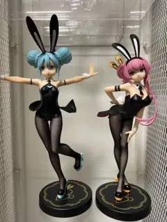 初音ミク　巡音ルカ　BiCute Bunnies Figure