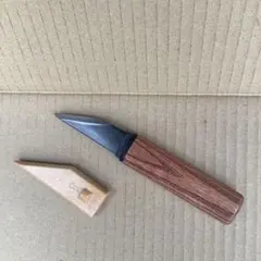鬼伸印 桜鞘 切出し ナイフ 5本 鋼 黒打ち 切断道具 大工 工作 レザー 