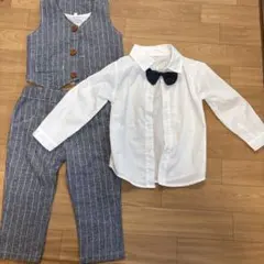 セレモニースーツ　子供服　男の子　結婚式　フォーマル　蝶ネクタイ　タキシード