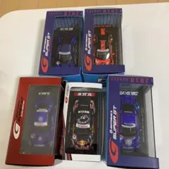 1/18ミニカー　ホンダNSX GTワイドボディーSSR深リムカスタム　ブルメタ TSM ミニGT 1/64 ホンダ NSX GT3 EVO22 2023 スーパーGTシリーズ #18