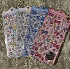 【ラス1‼️】正規品 ボンボンドロップシール ちゅるきら オーロラ4枚