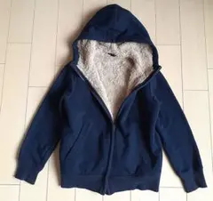 ☆「ユニクロ」キッズ　男の子　裏起毛パーカー　アウター　140cm☆