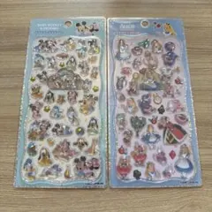 ディズニー プチドロップステッカー