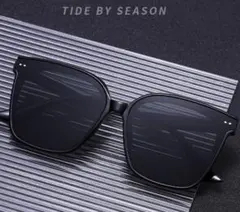 T145 【A】 新品 =863 UV400 韓国系 スポーツサングラス黒のサムネイル
